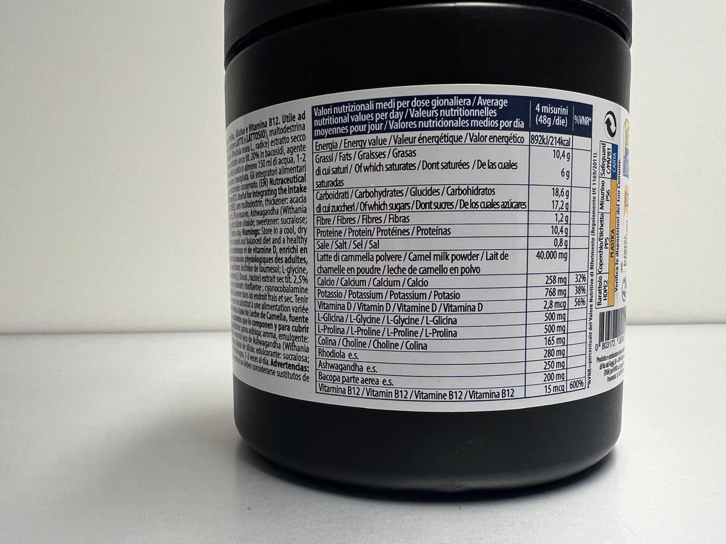 Milky Way Elixir integratore nutraceutico a base di latte di Cammella